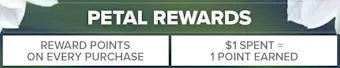 Earn and redeem points on future orders with Allan's Flowers, Prescott & Prescott Valley