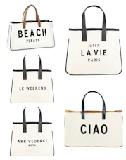 Santa Barbara Design Canvas Totes