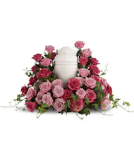 Bed of Pink Roses