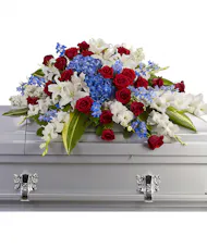 Distinguished Service Casket Spray