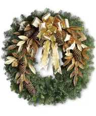 Glitter & Gold Wreath