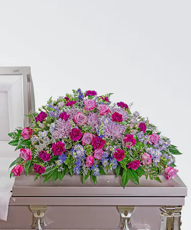 Gracefully Majestic Casket Spray