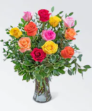 Mixed Color Roses