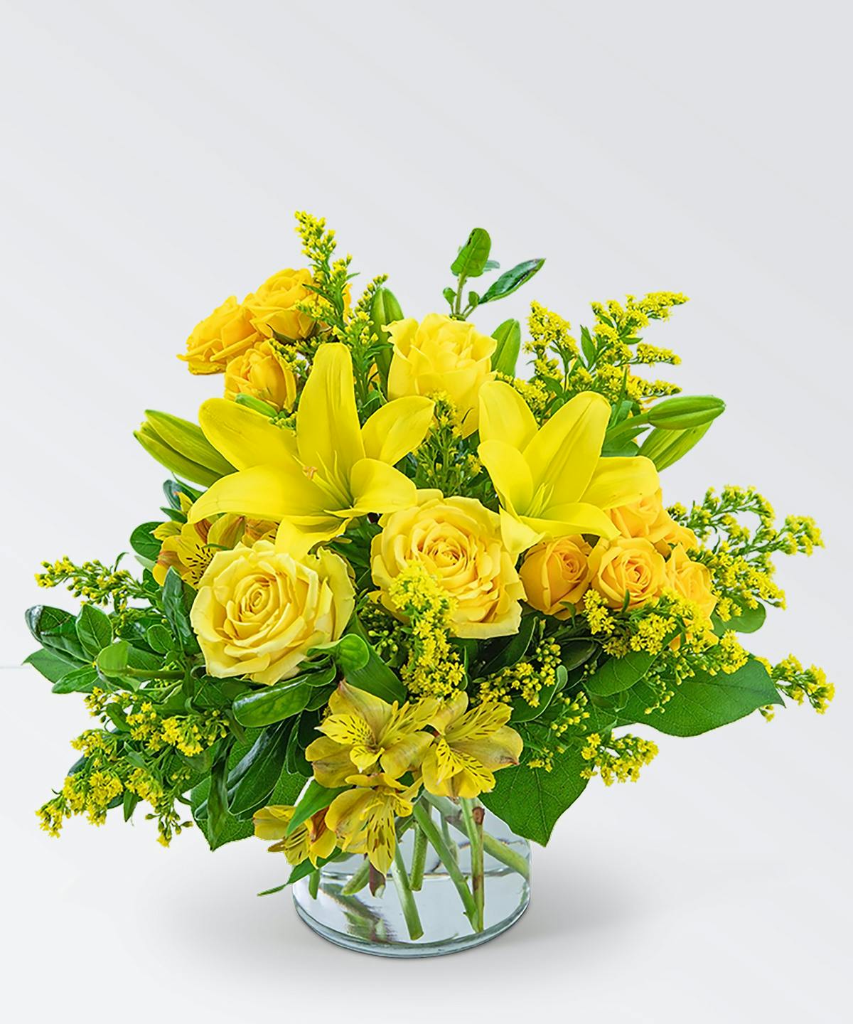 Wild Canary Cheerful Yellow Bouquet Allan's Flowers Prescott AZ