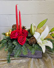 Christmas Elegance Centerpiece