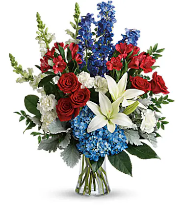 A Patriotic Tribute Bouquet