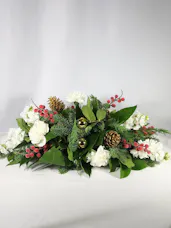 White Christmas Centerpiece