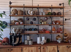 Seasonal decorations and nick-nacks on display in our Prescott location